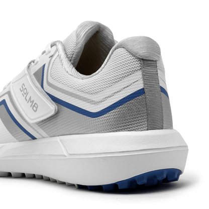 S4 - Silver Blue Cricket Rubber Shoes